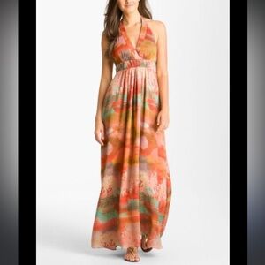 Jessica Simpson halter maxi dress